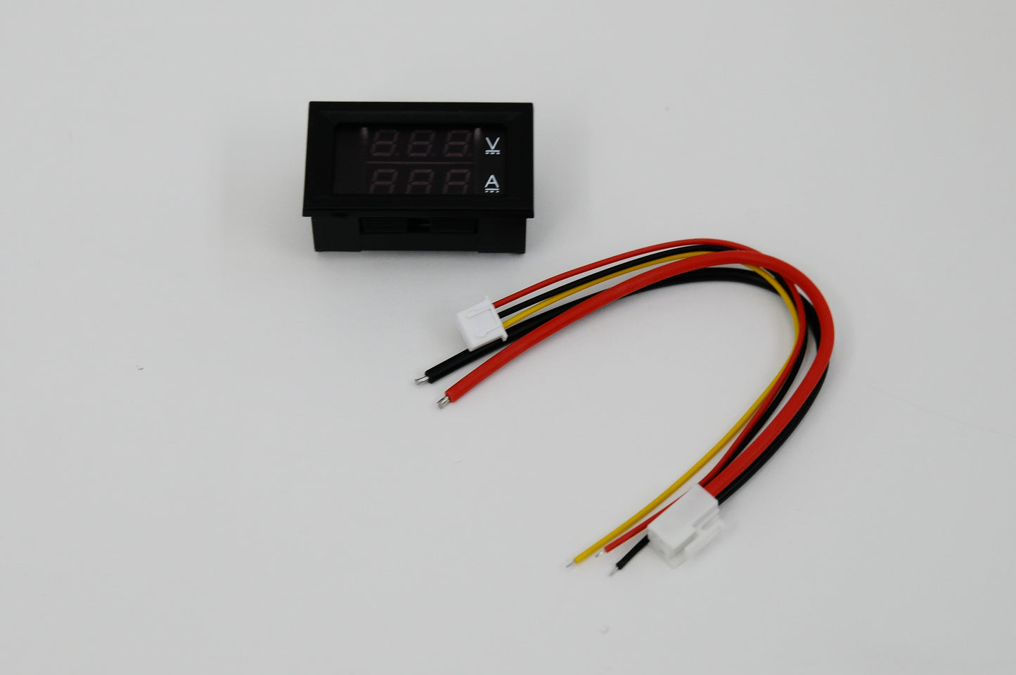 110-DC0005RR Medidor rojo + rojo de 2 cables, CC 100 V 10 A