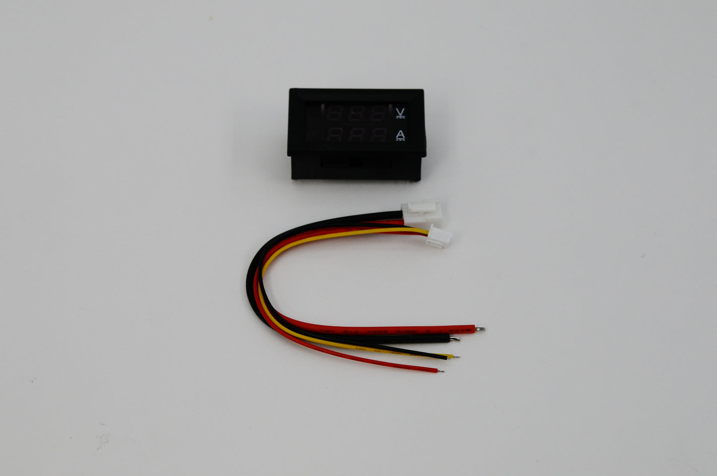110-DC0005RB Medidor rojo y azul de 2 cables, CC 100 V, 10 A