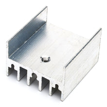 02-HS23X15X25 Disipador de calor blanco para TO220