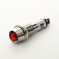 110-LP812R 8mm LED Lamp Red 12V metal