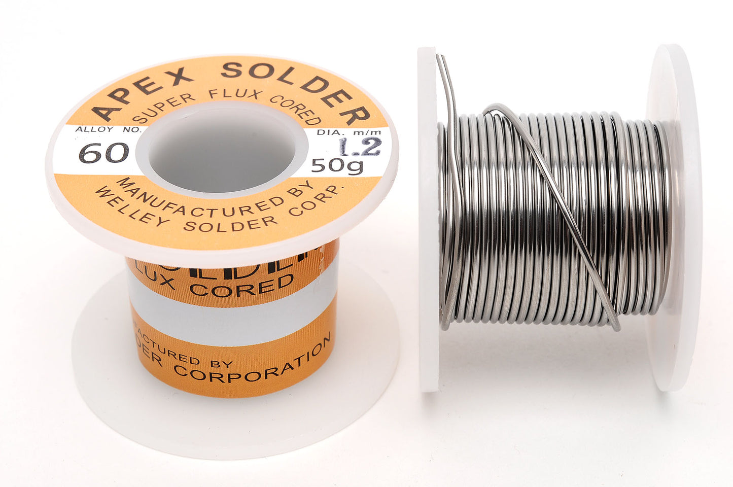 125-6412050G 1.2mm 50G 60/40 APEX Solder