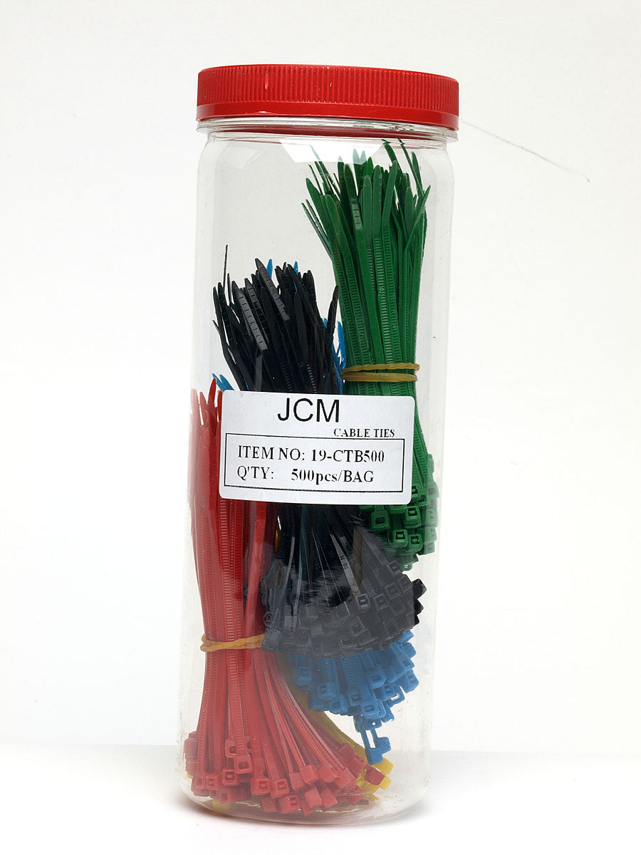 19-CTB500 Color cable Ties Bag 500pcs
