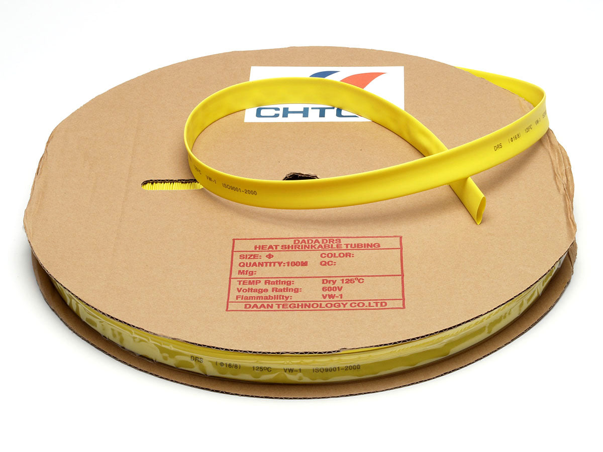 19-HS16Y 16mm 100m Yellow PVC H.S.S
