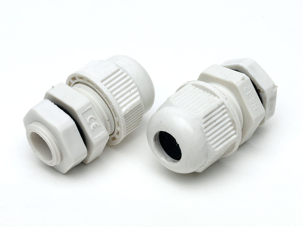 19-NG012G Grey Nylon Cable Glands #12