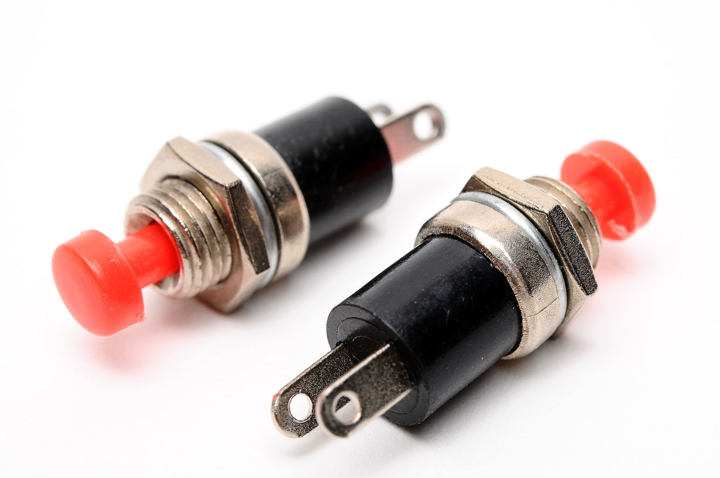 20-JC6309 Red Push OFF 2P 3A Plastic