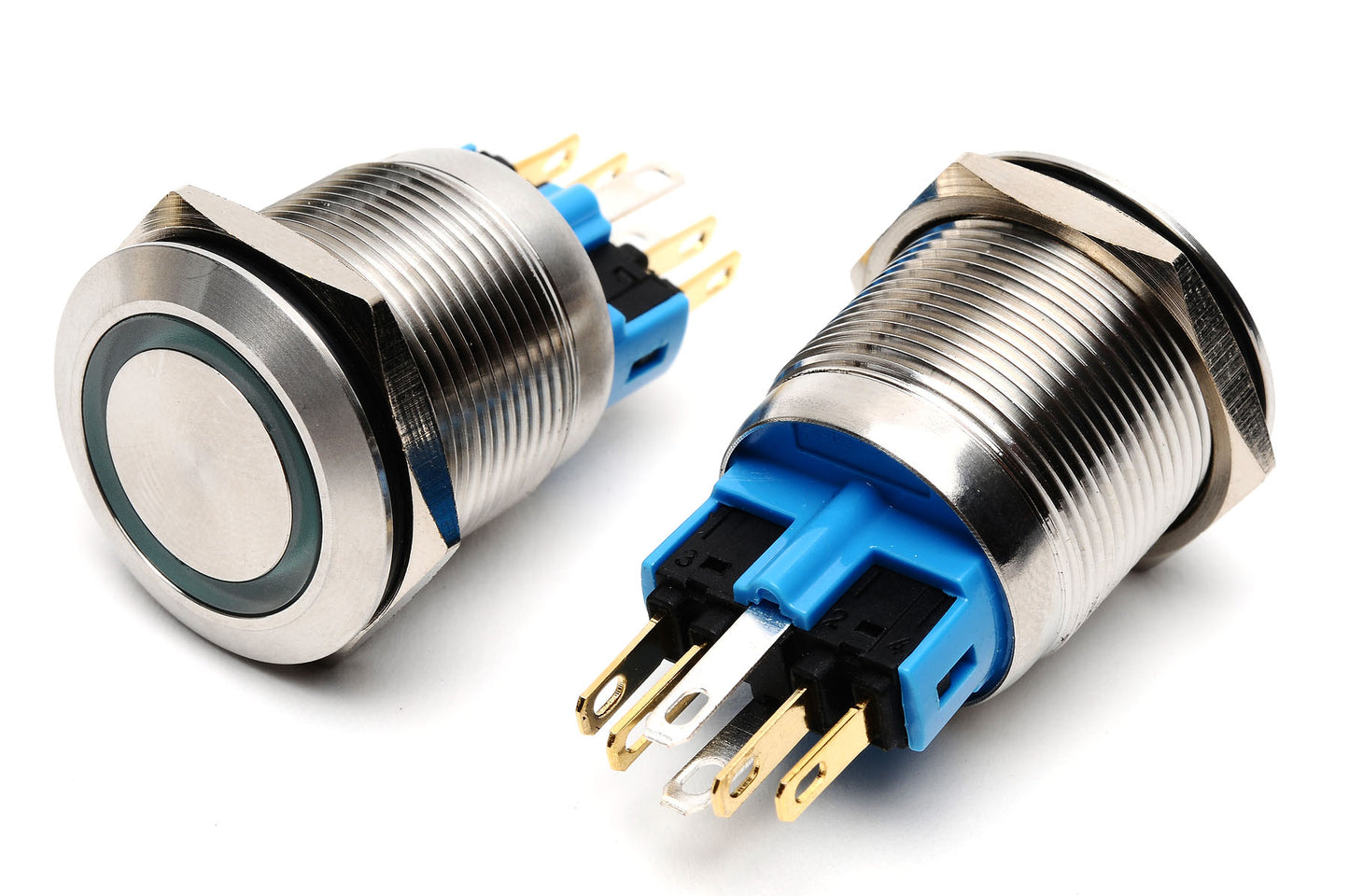 20-SW3362G Green Swit 6P on-off 12Vw/Lamp