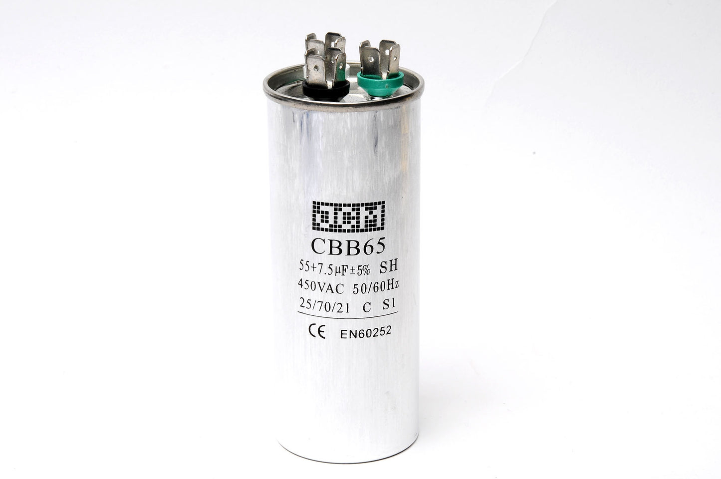 25-55+7,5 UF 450 V 55 UF + 7,5 UF 450 V CA Condensador M/3P
