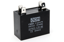 25-A3.5UF450V4P 3.5UF 450VAC Tapa del ventilador P/4P