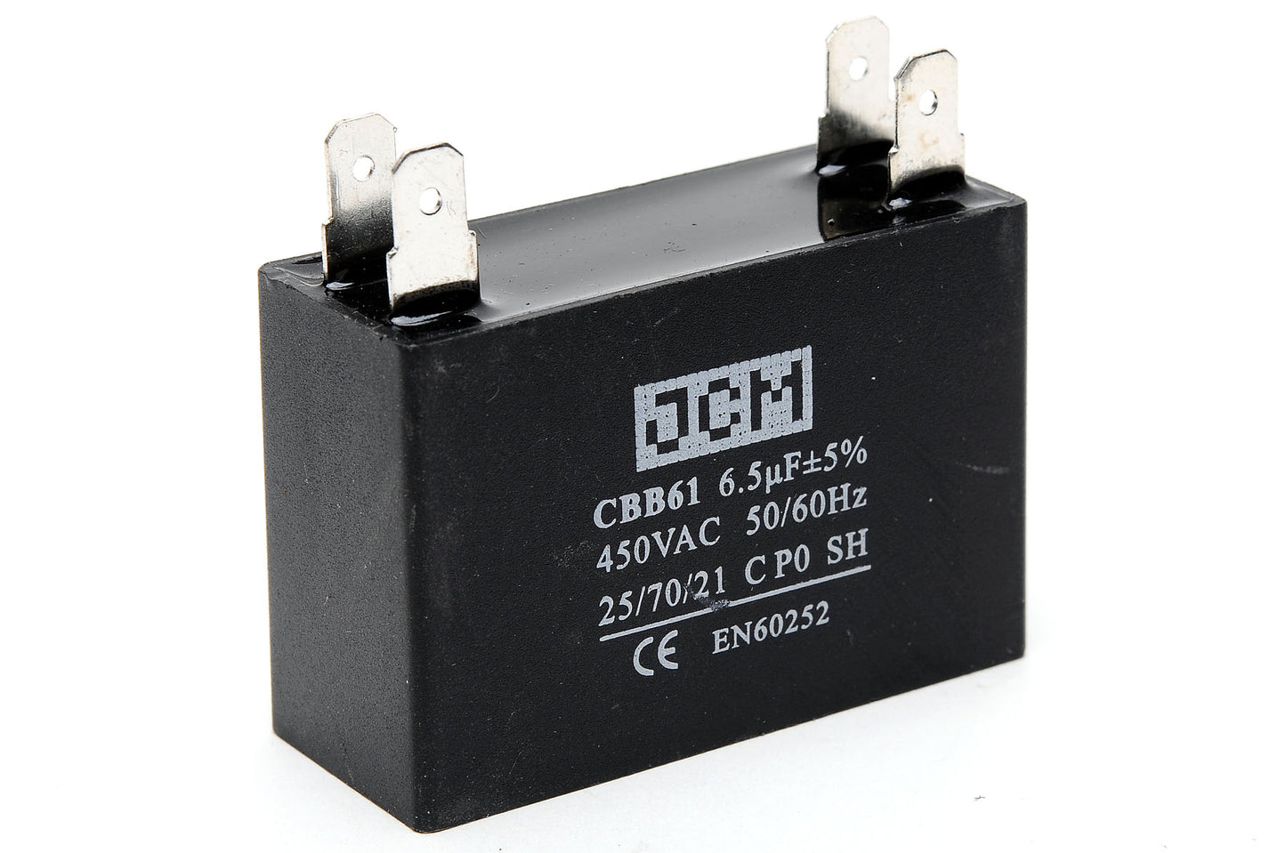 25-A6.5UF450V4P 6.5UF 450VAC Tapa del ventilador P/4P