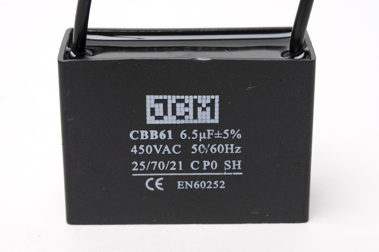 25-A6.5UF450VAC 6.5UF 450VAC Tapa Ventilador P/2W
