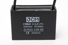 25-A6.5UF450VAC 6.5UF 450VAC Fan Cap P/2W