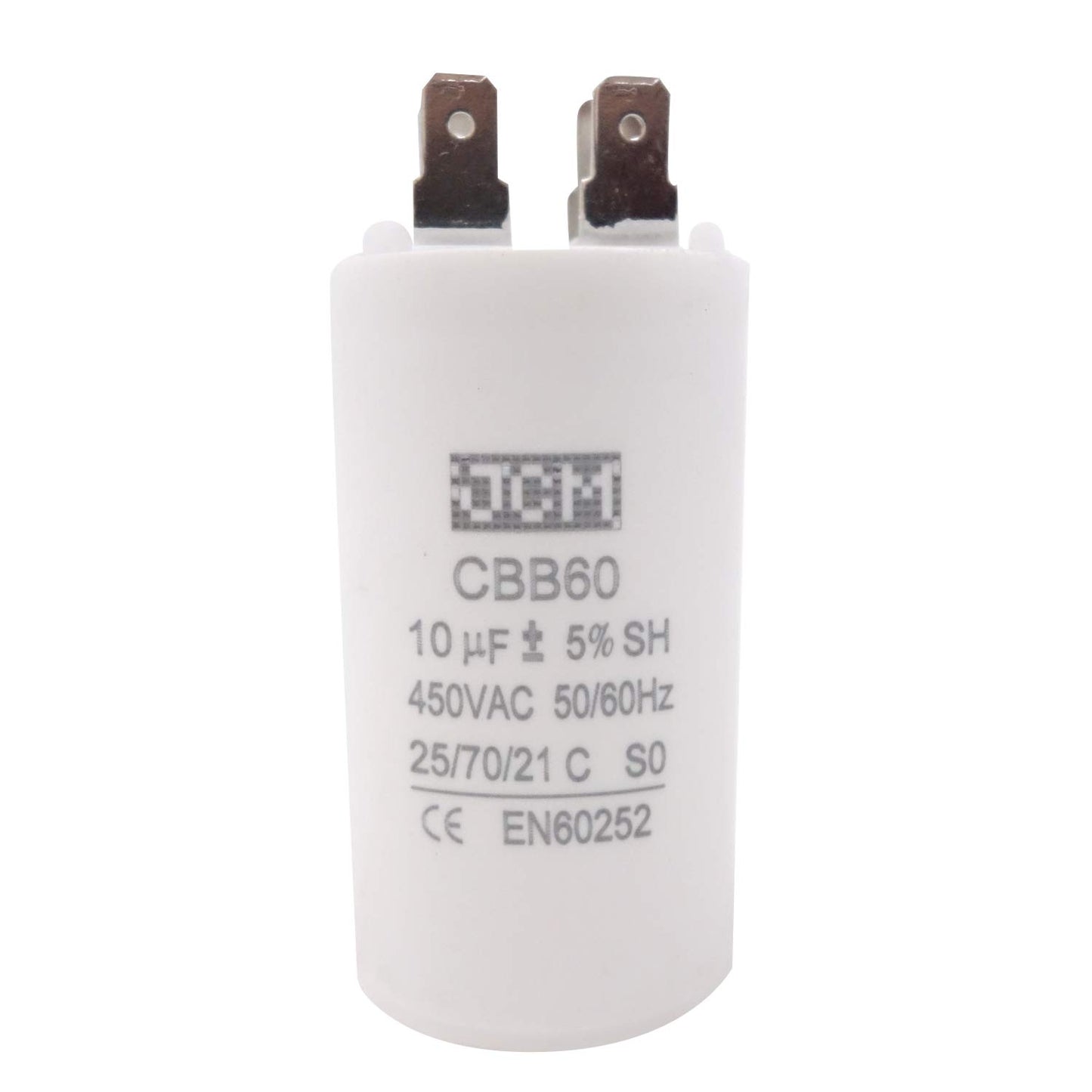 25-ACB10UF450V 10UF 450VAC Tapa del motor P/4P