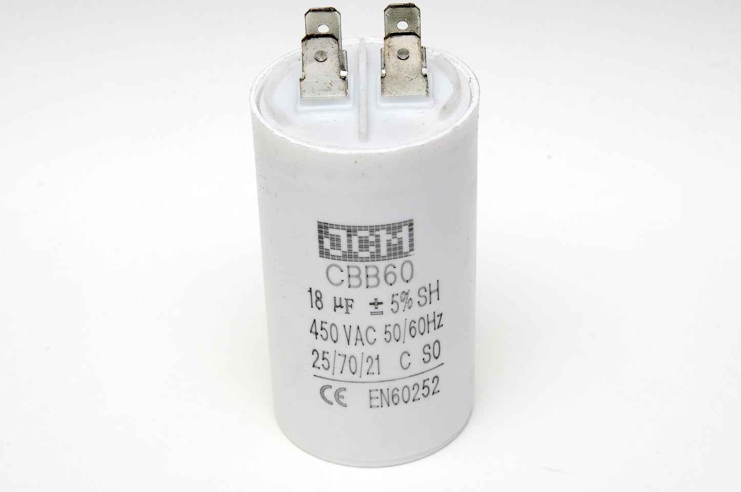 25-ACB18UF450V 18U 450VAC Motor Cap P/4P