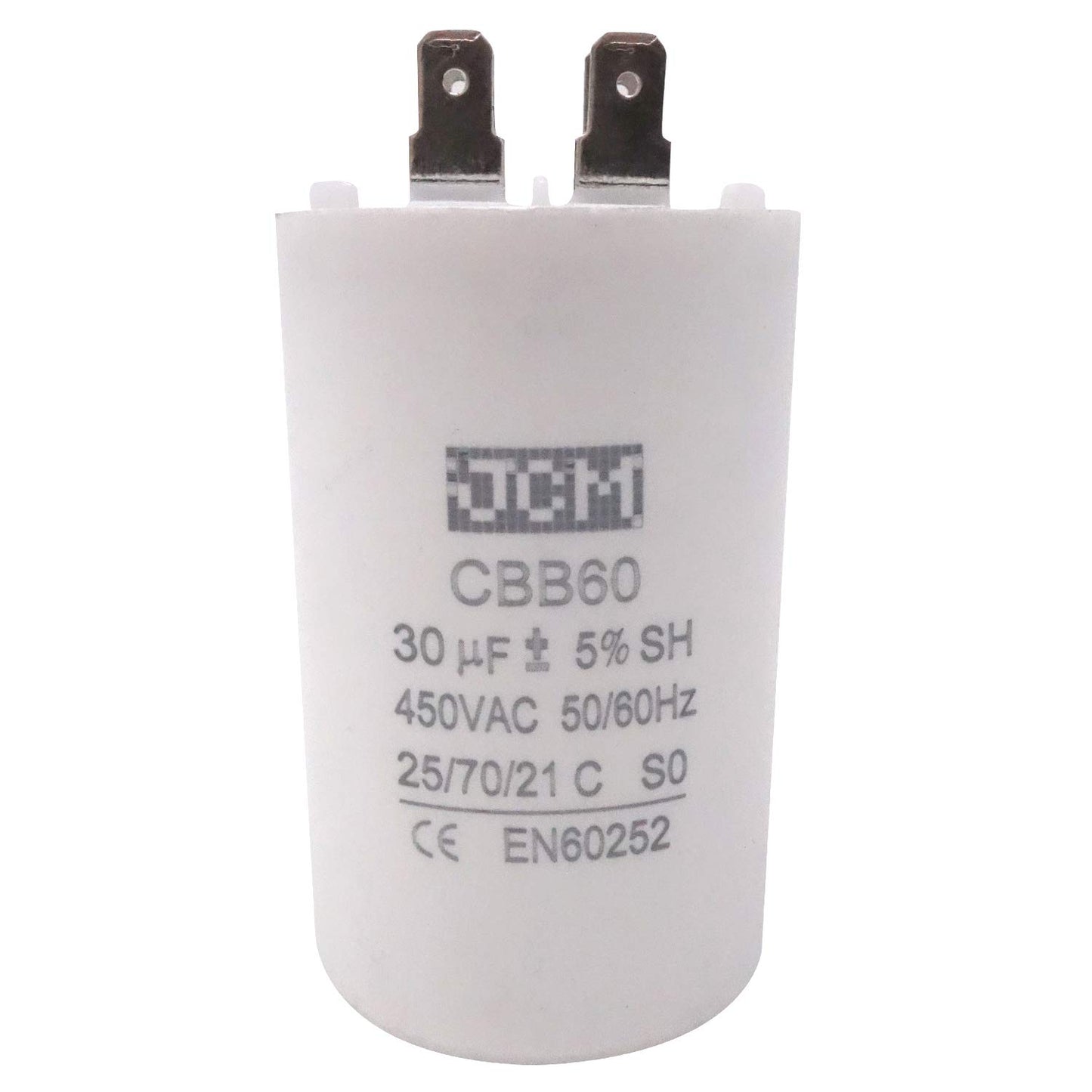 25-ACB30UF450V 30UF 450VAC Motor Cap P/4P