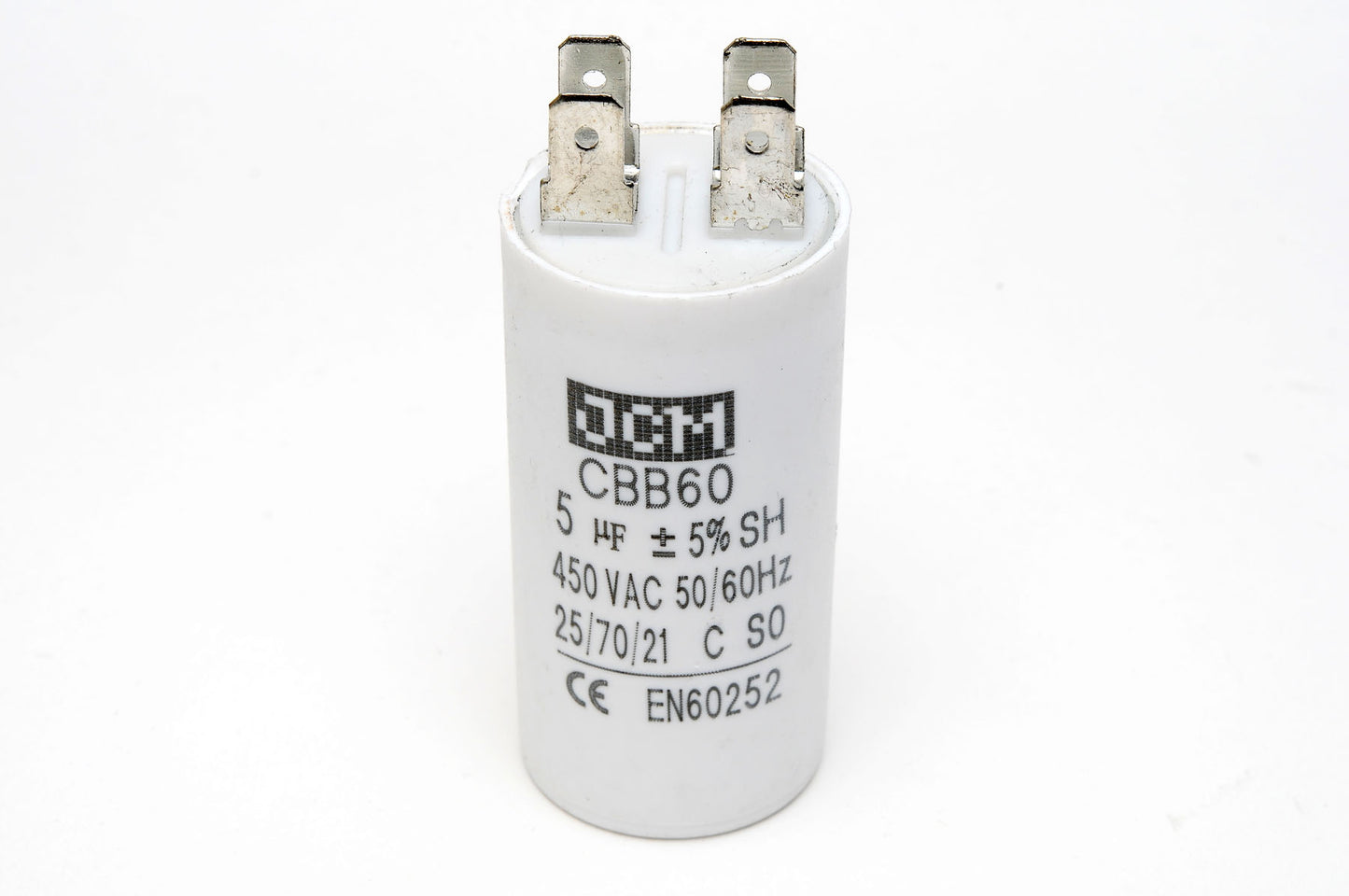 25-ACB5UF450V 5UF 450VAC Motor Cap P/4P