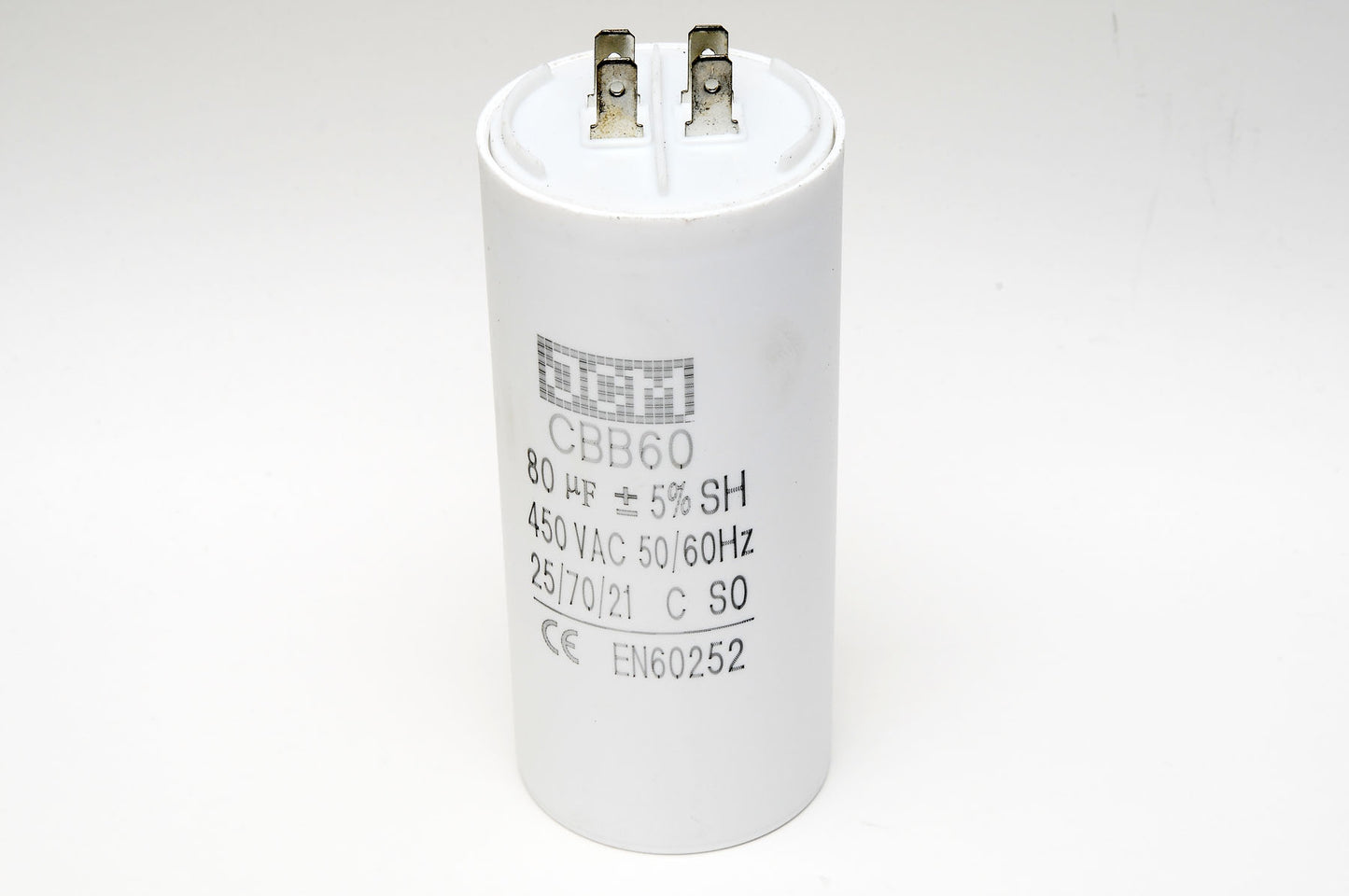 25-ACB80UF450V 80UF 450VAC Tapa del motor P/4P