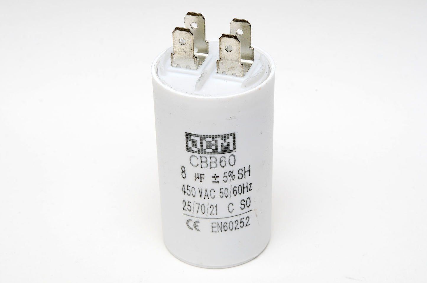 25-ACB8UF450V 8UF 450VAC Tapa del motor P/4P