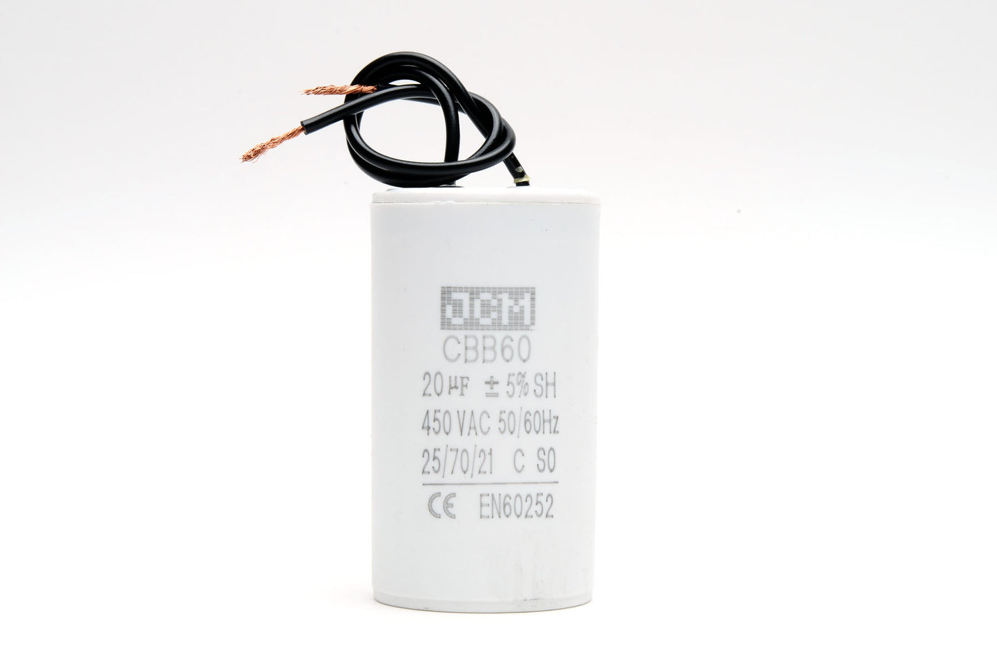 25-ACK20UF450V 20UF 450VAC Tapa del motor P/2W