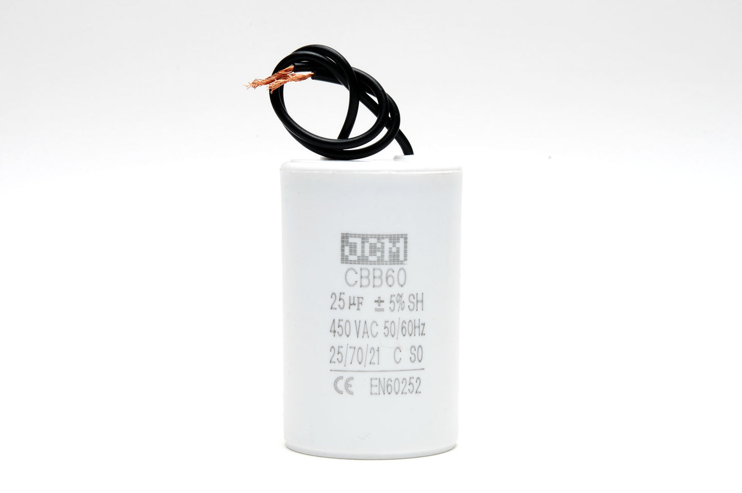 25-ACK25UF450V 25UF 450VAC Tapa del motor P/2W