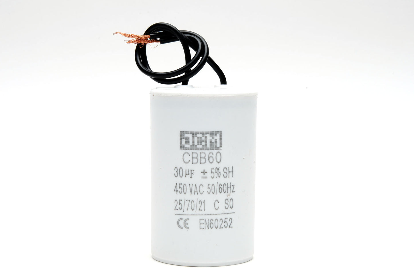 25-ACK30UF450V 30UF 450VAC Tapa del motor P/2W