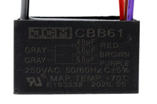 25-B4+5+6UF5W 4UF+5UF+6UF 250 VCA P/5W