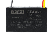 Ventilador 25-B5+10UF3W 5UF+10UF 250VAC P/3W