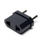45-U116 Enchufe de CA redondo de 2 pines y conector plano de 2 pines