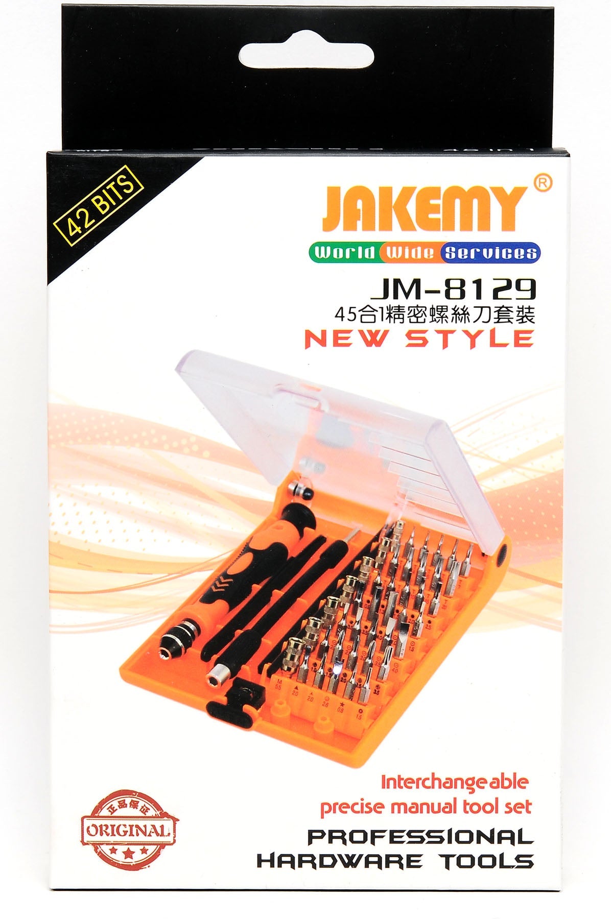 59-JM8129 Destornillador de 45 piezas en 1