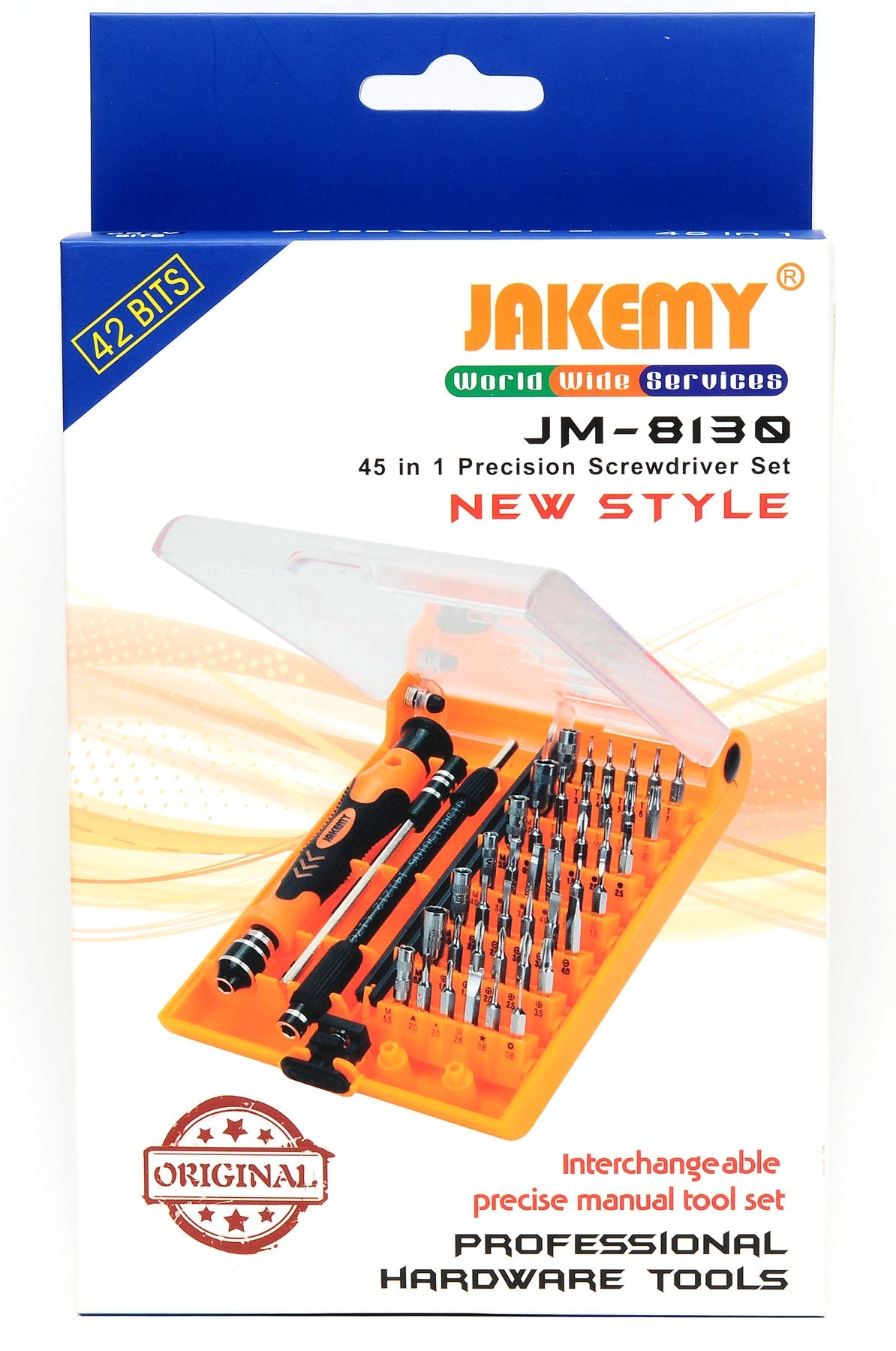 59-JM8130 Destornillador de 45 piezas en 1