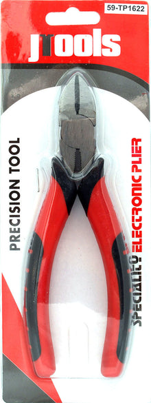 59-TP1622 Alicate diagonal rojo/negro de 6"