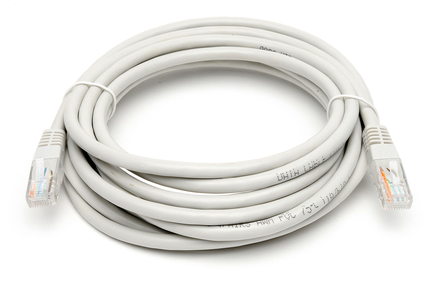9-LC6120 12FT CAT6 R/White Lan cable
