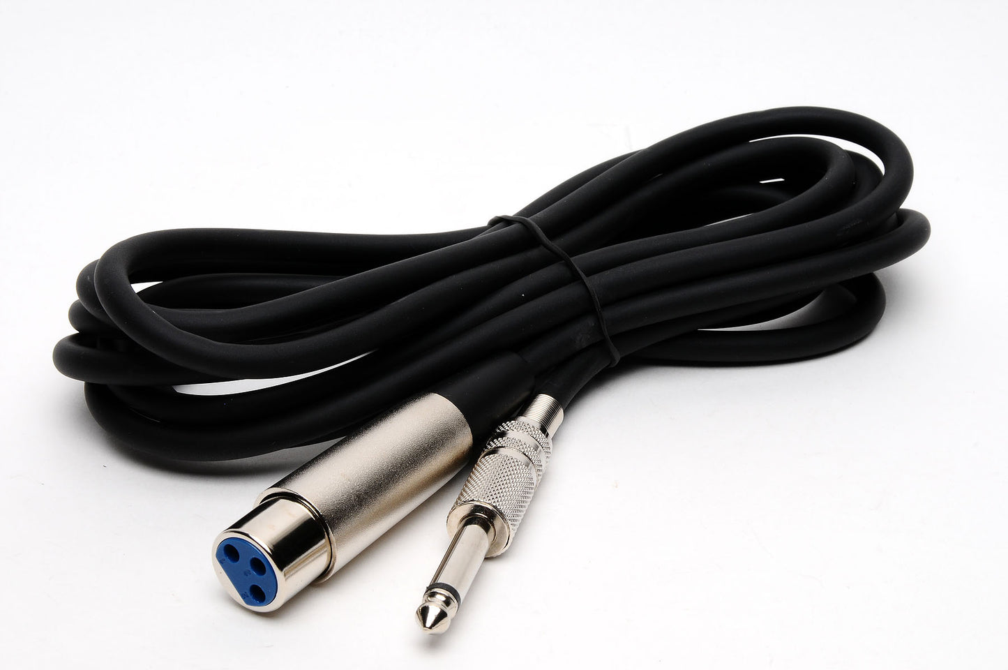 9-MC1003 10 pies 6,35 mono P/J XLR N/metal