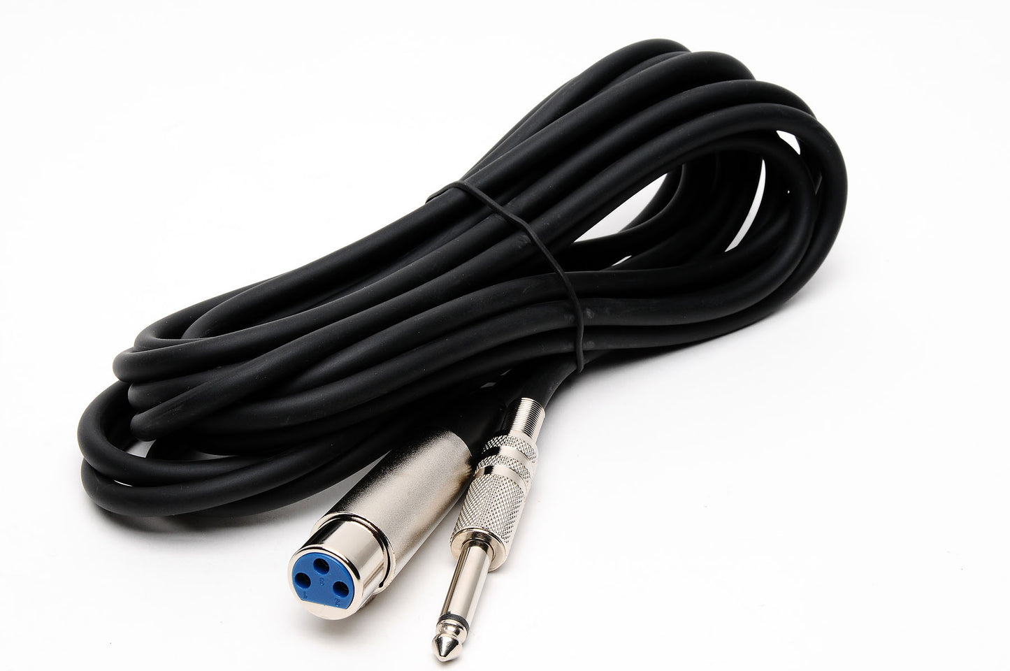 9-MC1503 15 pies 6,35 mono P/J XLR N/metal