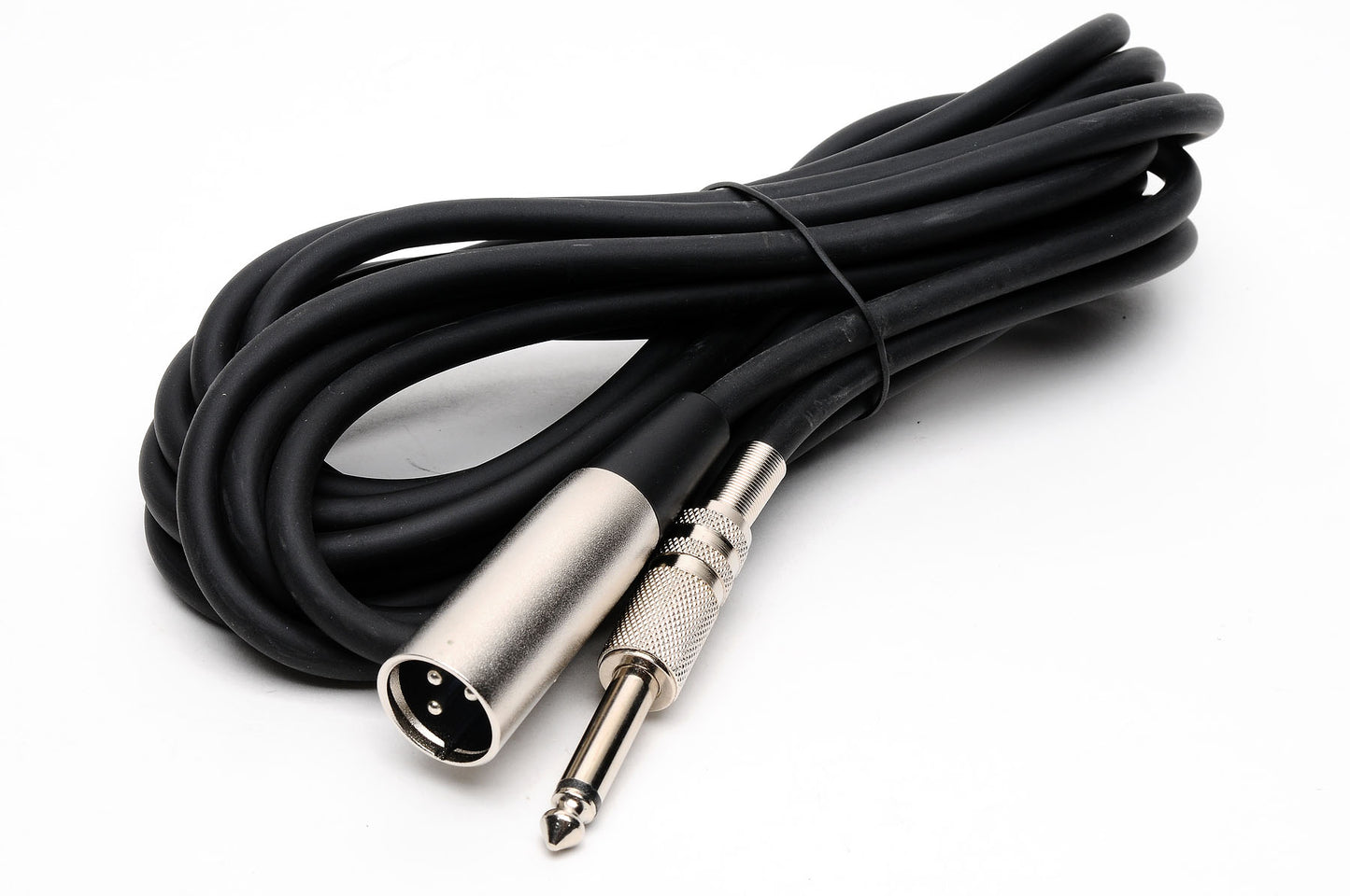 9-MC1504 15 pies 6,35 mono P/P XLR N/metal