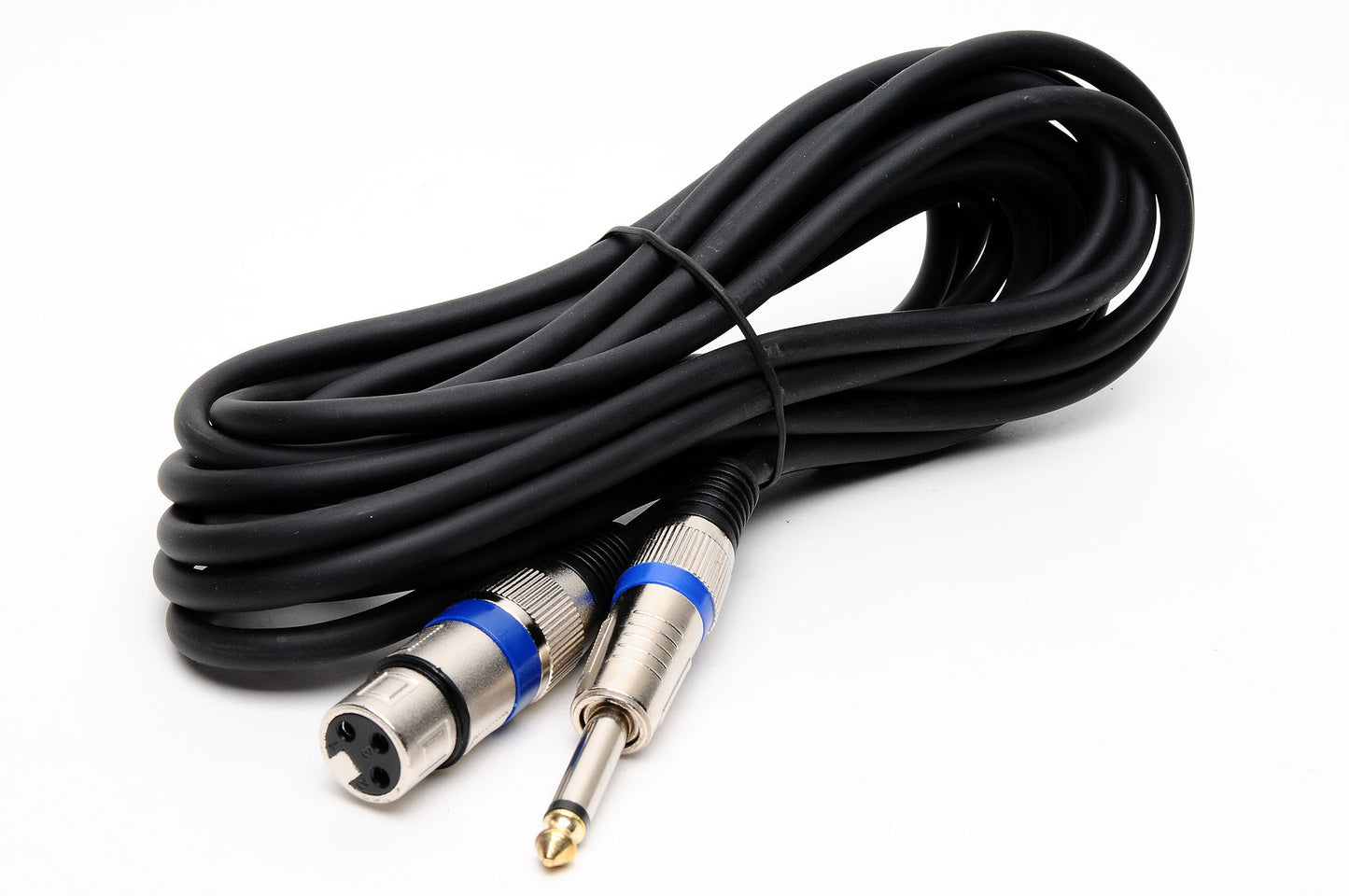 9-MC1505 15FT 6.35 mono P/J XLR NG/azul