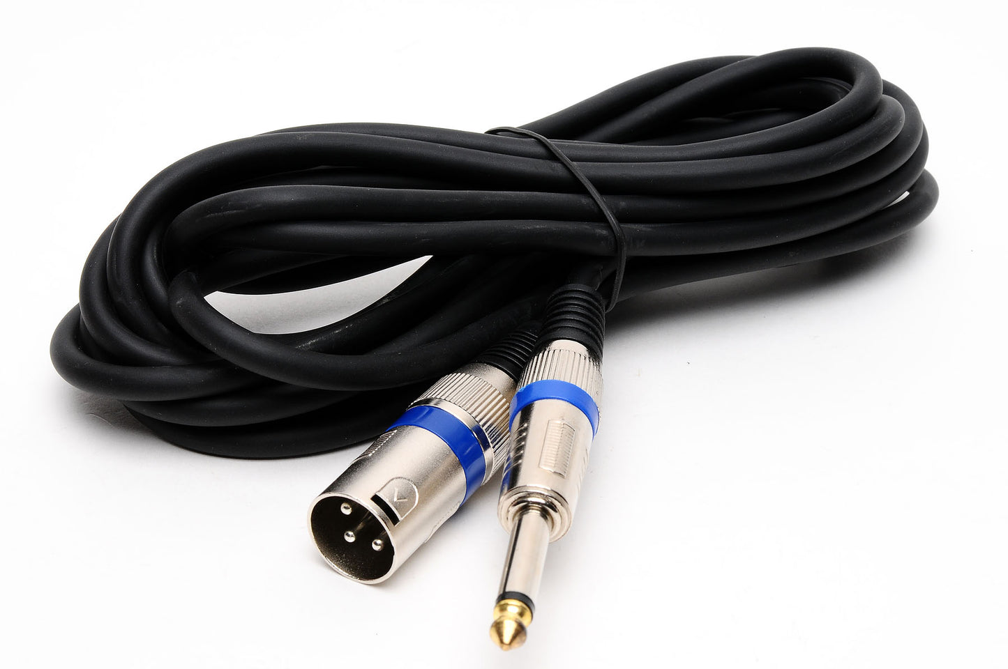 9-MC1506 15FT 6.35 mono P/P XLR NG/azul