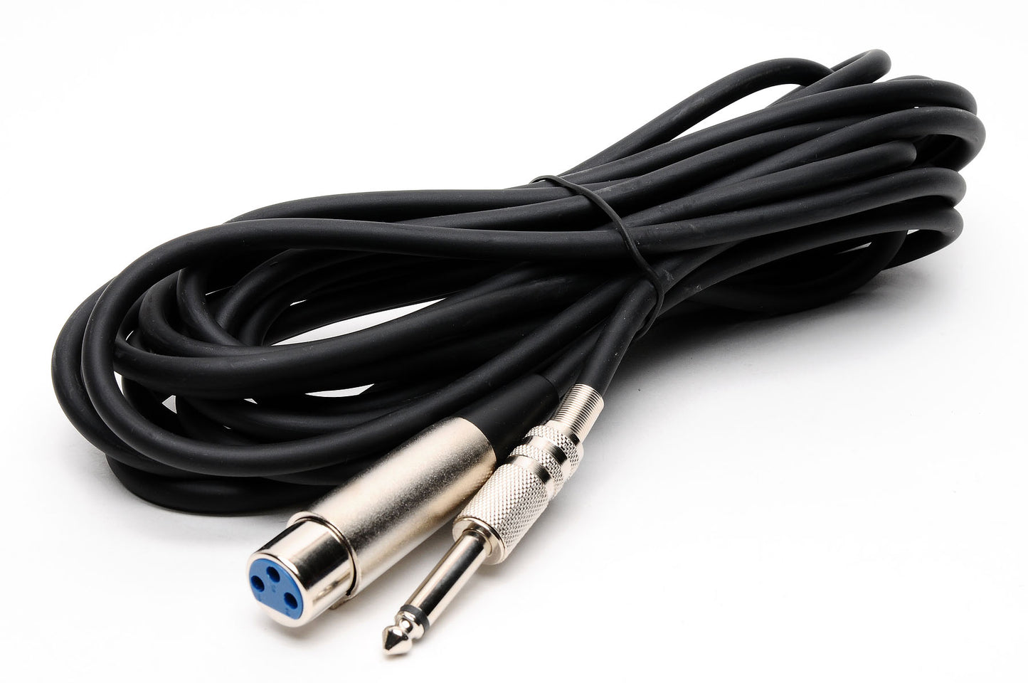 9-MC2003 20 pies 6,35 mono P/J XLR N/metal