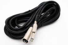 9-MC2004 20 pies 6,35 mono P/P XLR N/metal
