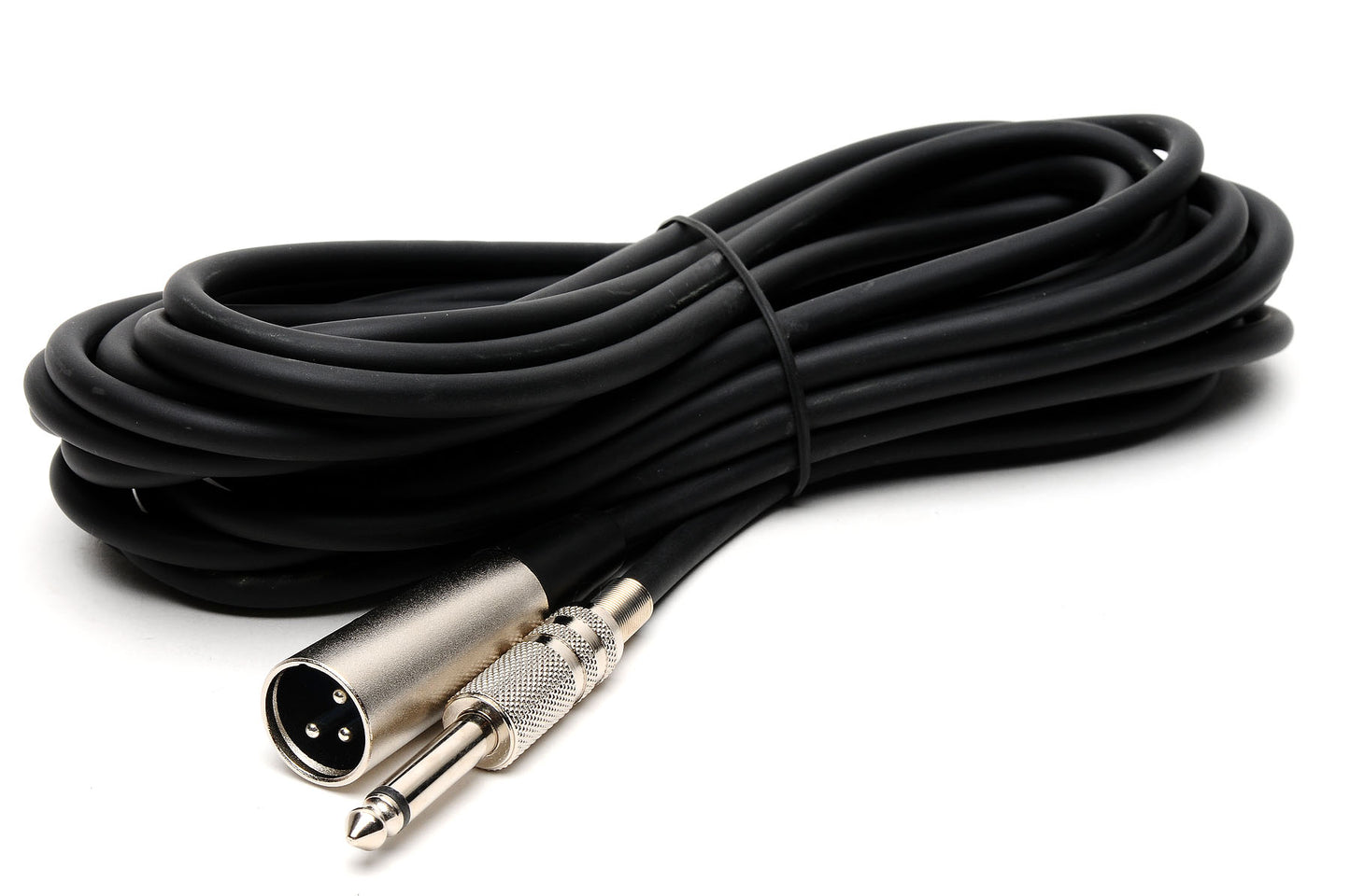 9-MC2504 25 pies 6,35 mono P/P XLR N/metal