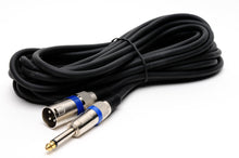 9-MC2506 25FT 6.35 mono P/P XLR NG/azul