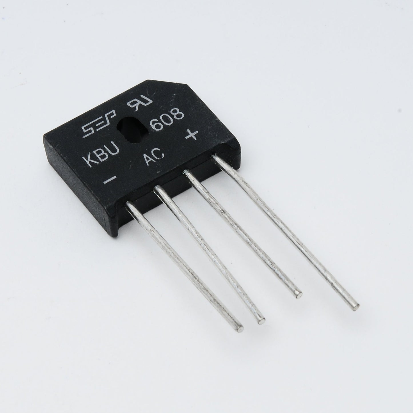 Puente plano KBU608 6A 800V 4P/P