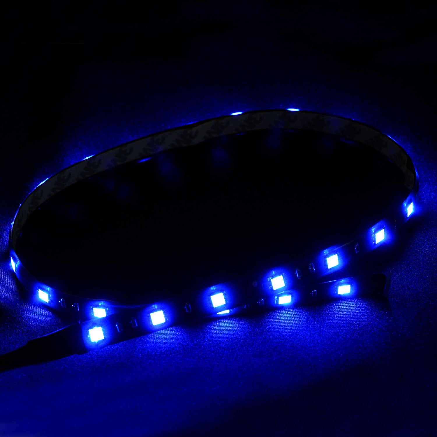 110-L3528-48FB 2FT Blue Flash 24Led 12v 60cm