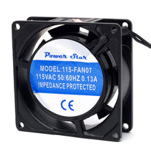 115-FAN07 FAN 3 AC115V 80x25 metal"