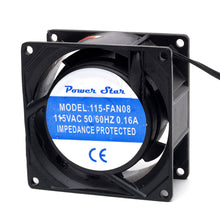 115-FAN08 FAN 3 AC115V 80x38 metal"