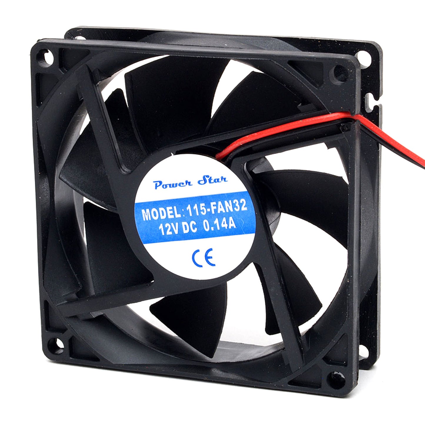 115-FAN32 FAN 3 DC12V 80x25 P/wire"