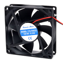 115-FAN32 FAN 3 DC12V 80x25 P/wire"