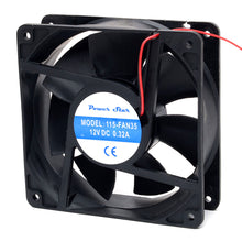 115-FAN35 FAN 4.5 DC12V 120x38 P/wire"
