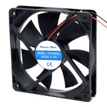 115-FAN36 FAN 4.5 DC24V 120x25 P/wire"