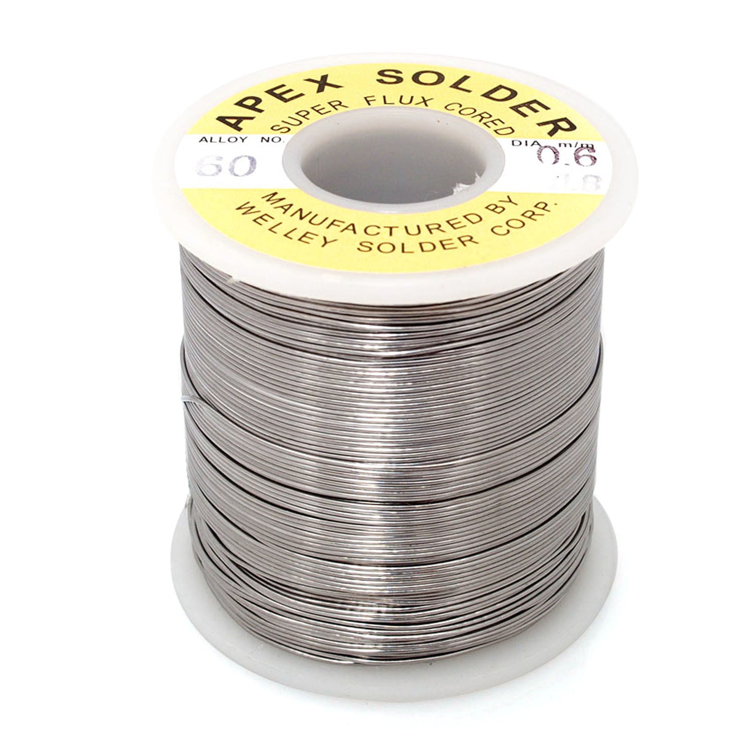 125-640610A 0.6m 1.0lb 60/40 APEX Solder wire