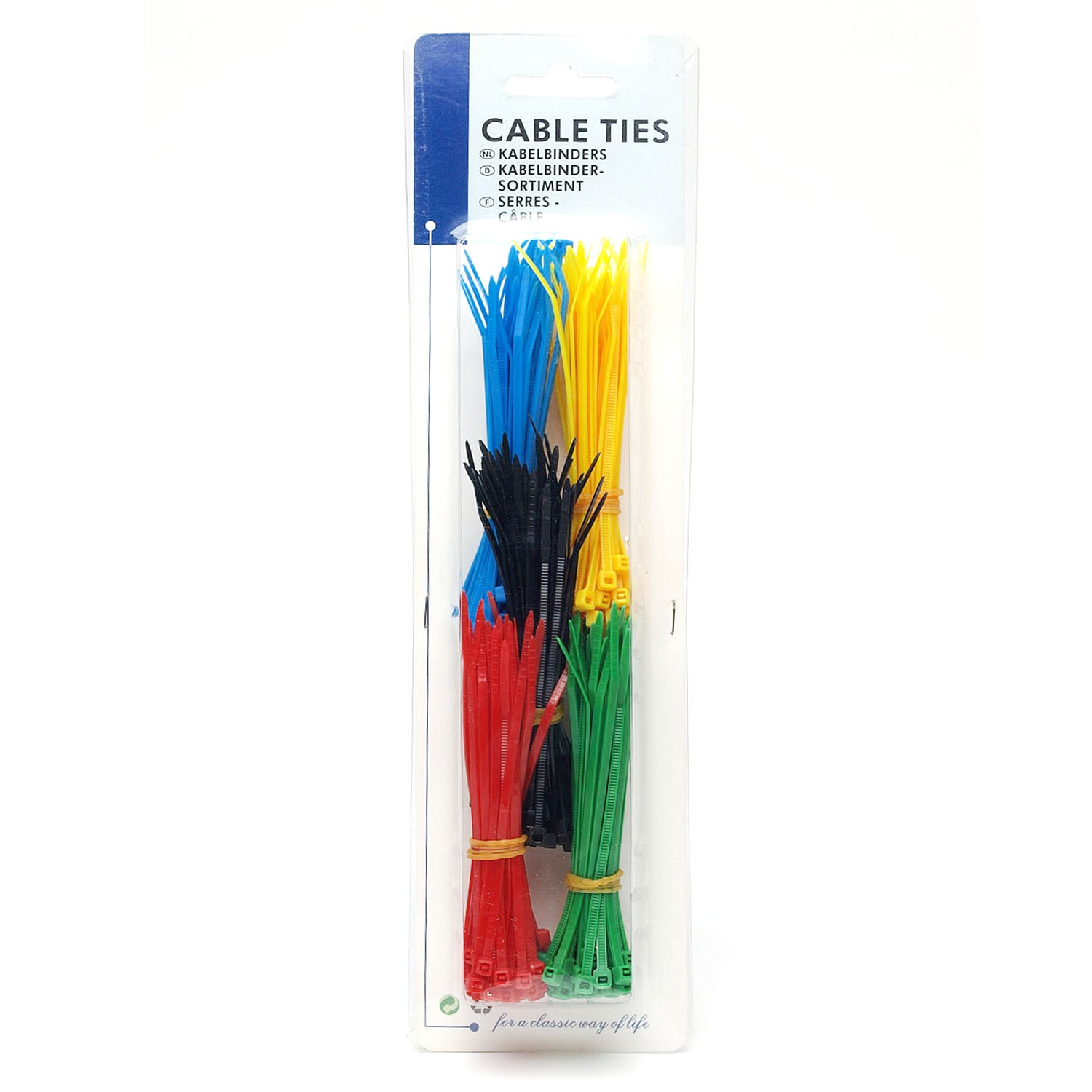 19-CTB200 Color Cable Ties Bag 200pcs